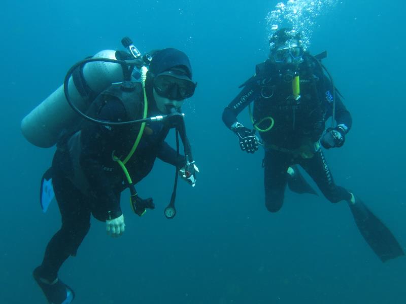 scuba diving with nemo diving center