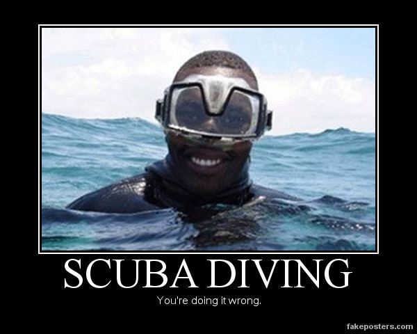Scuba Diving Wrong
