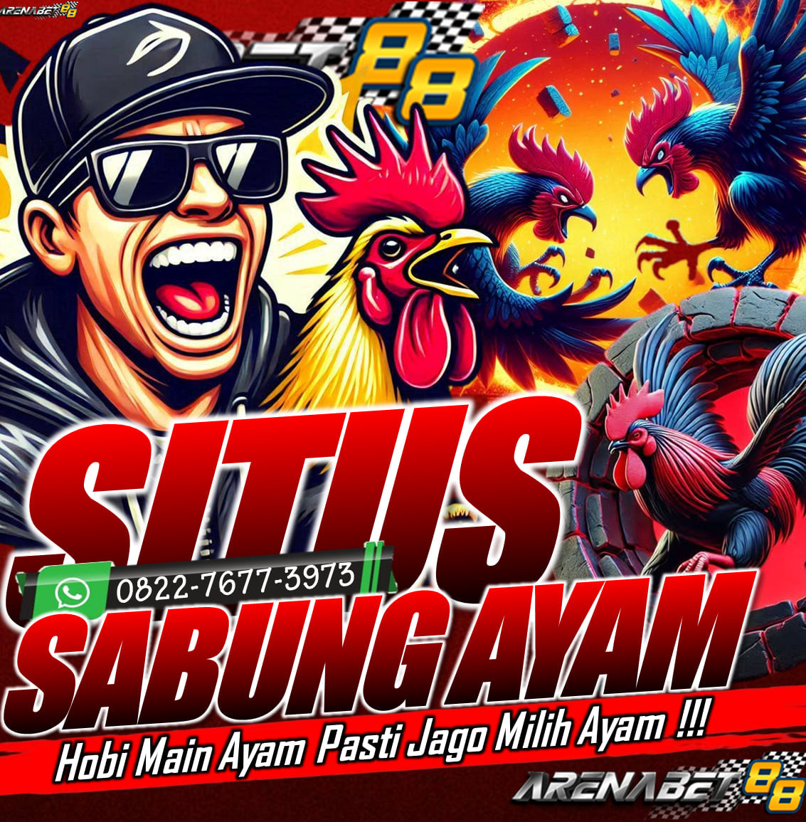 Sebagai agen sabung ayam online yang terpercaya, Viparenabet88 juga ada memberikan untuk anda, bonus cashback hingga 10% setiap minggunya dan juga bonus 100% untuk anda yang bisa menang beruntun 7X bisa di claim sekali dalam satu hari. Ayo daftarkan akun sabung ayam anda melalui Viparenabet88 terbesar dan terpercaya

Melayani dalam 24 Jam Setiap Hari
👉 Kontak WhatsApp : +62 822-7677-3973
👉 Website : https://webviparenabet88.blogspot.com/
#arenabet88 #viparenabet88 #webviparenabet88 #agenclub388 #agensabungayam #daftarclub388 #daftarsabungayamonline #bandarclub388 #situssabungayamonline #slotclub388 #sabungayambali #arenasabungayambali #sv388 #agensv388