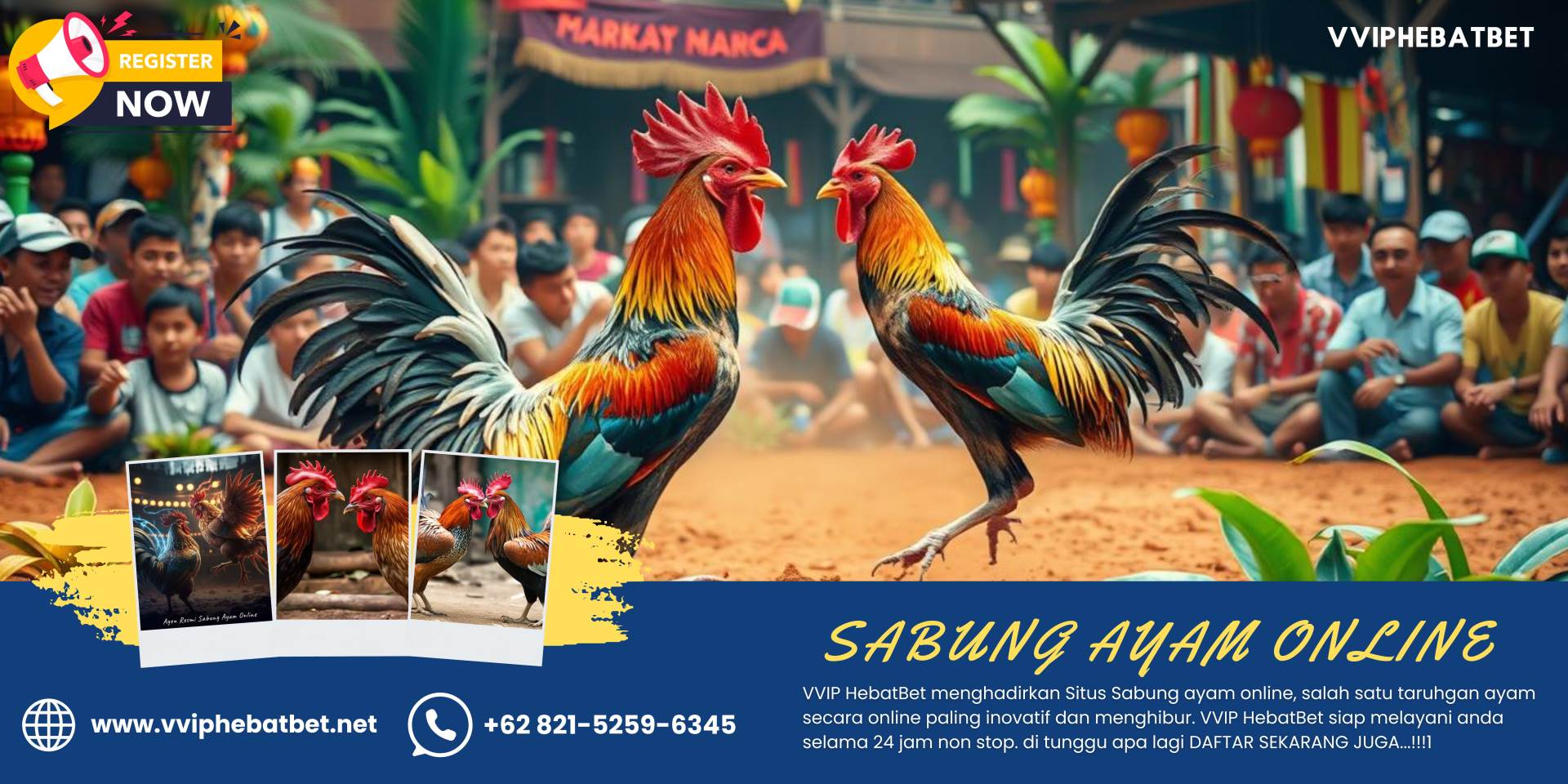 SABUNG AYAM | VVIP HEBATBET BONUS WIN STREAK IDR 3.000.000 UNTUK INFO LEBIH LANJUT HUBUNGIN NO YANG TERSEDIA DI BAWAH INI :) WA : +62 812-6387-9901 LINK : https://agenhebatbet.online