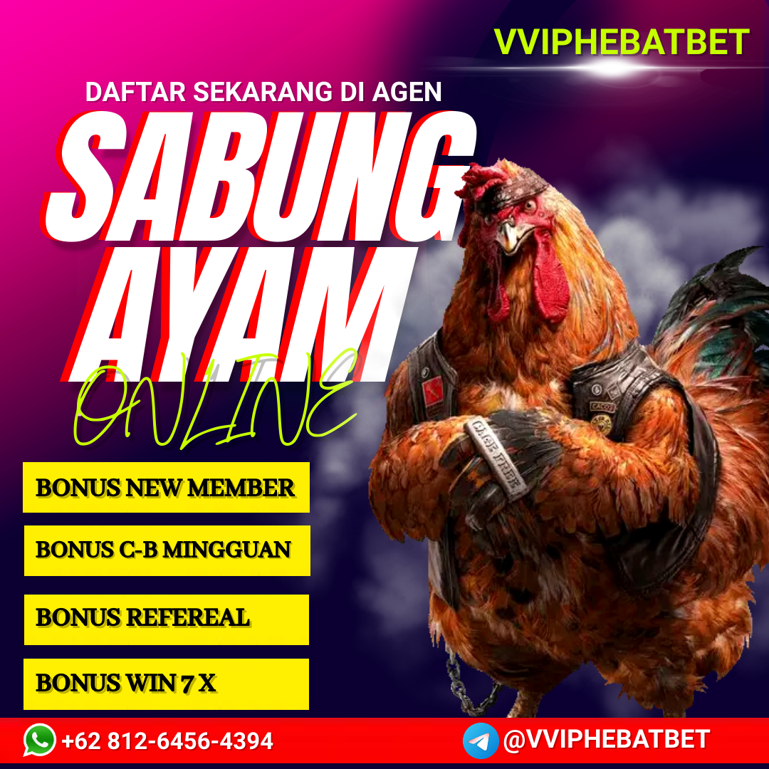 Sabung Ayam Club388 adalah salah satu permainan yang ditawarkan di platform Club388, yang merupakan situs taruhan online. Sabung ayam online di Club388 memungkinkan pemain untuk menikmati sensasi tradisional sabung ayam secara virtual, di mana taruhan dilakukan pada hasil pertarungan ayam yang disiarkan secara live.

WhatsApp : +62 812-6456-4394
Telegram : @vviphebatbet