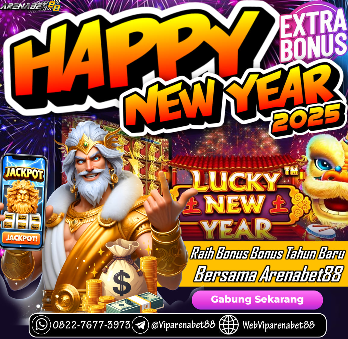 VIPARENABET88 SITUS GAME SLOT ONLINE TERBESAR DI INDONESIA
DARTARKAN DIRI ANDA SEKARANG DI ARENABET88 DAN CLAIM BONUS MENARIK NYA!!! 
Whatsapp : +62 822-7677-3973 
TELEGRAM : @viparenabet88 
Link : https://heylink.me/viparenabet88gacor/ 
#arenabet88 #viparenabet88 #slotgacor2025 #slotmudahmaxwin2025 #bonustahunbaru #eventtahun2025 #promotahunbaru2025 #bandarslotgacor2025 #maxwin #slotmudahmenang #agenslotterpercaya2055