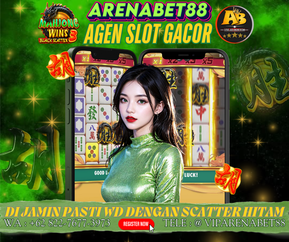 Kini MAHJONG WINS 3 BLACK SCATTER hadir dengan kemenangan besar yang di tunggu tunggu para pecinta game slot,Raih kemenganan anda bersama SCATTER HITAM hanya di ARENABET88 yang mernyediakan banyak game gacor yang menarik juga,jadi tunggu apa lagi buruan gabung bersama ARENABET88 dan rasakan kemenangan besar nya.

WHATSAPP 1 : +62 822-7677-3973
TELEGRAM : VIPARENABET88

#ARENABET88 #VIPARENABET88 #MAHJONGWINS3 #BLACKSCATTER #SLOTGACOR #DEPOPULSATANPAPOTONGAN #SITUSTERPERCAYA #SITUSANTIRUNGKAT #promoslot #bonusslot #slotpromo #slotgacor