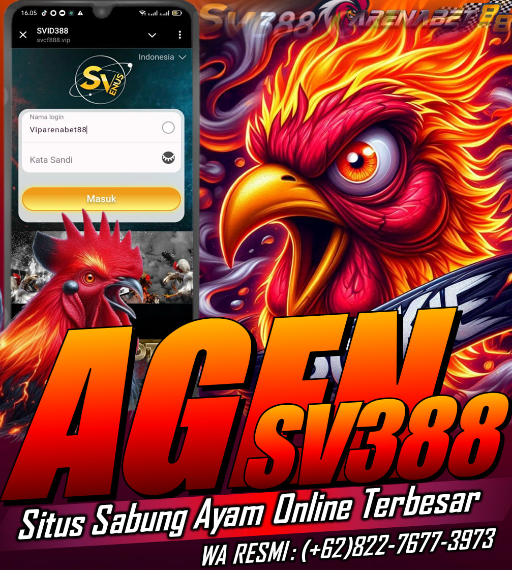 SV388 Adalah Situs Resmi Taruhan Judi Sabung Ayam Online & Pilihan No 1 Terbaik Tahun 2024 Terpercaya Mempersembahkan Arena Pertarungan Dengan Pengalaman Paling Seru.

Tersedia Keuntungan Bermain Sabung Ayam Online Termasuk Bonus 7x Win Streak Yang Bisa Di Claim Setiap Hari,
Telah Dikenal Sebagai Platform SV388, Mampu Membagikan Keseruan Bertaruh Dalam Arena Filipina, Serta Memiliki Wala Meron Odds Termurah.

✅Layanan Judi Sabung Ayam Terbaik
✅Kemudahan Akses Global Melalui Website
✅Dukungan Pelanggan Responsif 24/7
Melalui Website ARENABET88 anda bisa bermain SABUNG AYAM ONLINE SV388 online dengan transakasi yang begitu gampang dan sudah pasti aman dalam permainan, Segera daftarkan account anda sekarang juga.

Hubungi kontak resmi agen VIP arenabet88 dibawah:
Whatsapp : 0812-8809-6197
TELEGRAM : @viparenabet88
Kepuasan anda menjadi prioritas utama kami sepenuh nya.
#arenabet88 #viparenabet88 #agensv388 #daftarsv388 #judisabungayamonline #bandarsabungayamonline #judisabungayamonlinesv388 #sabungayamsv388 #sv388 #sabungayambali #sabungayamtoraja #bali #toraja #kalimantan