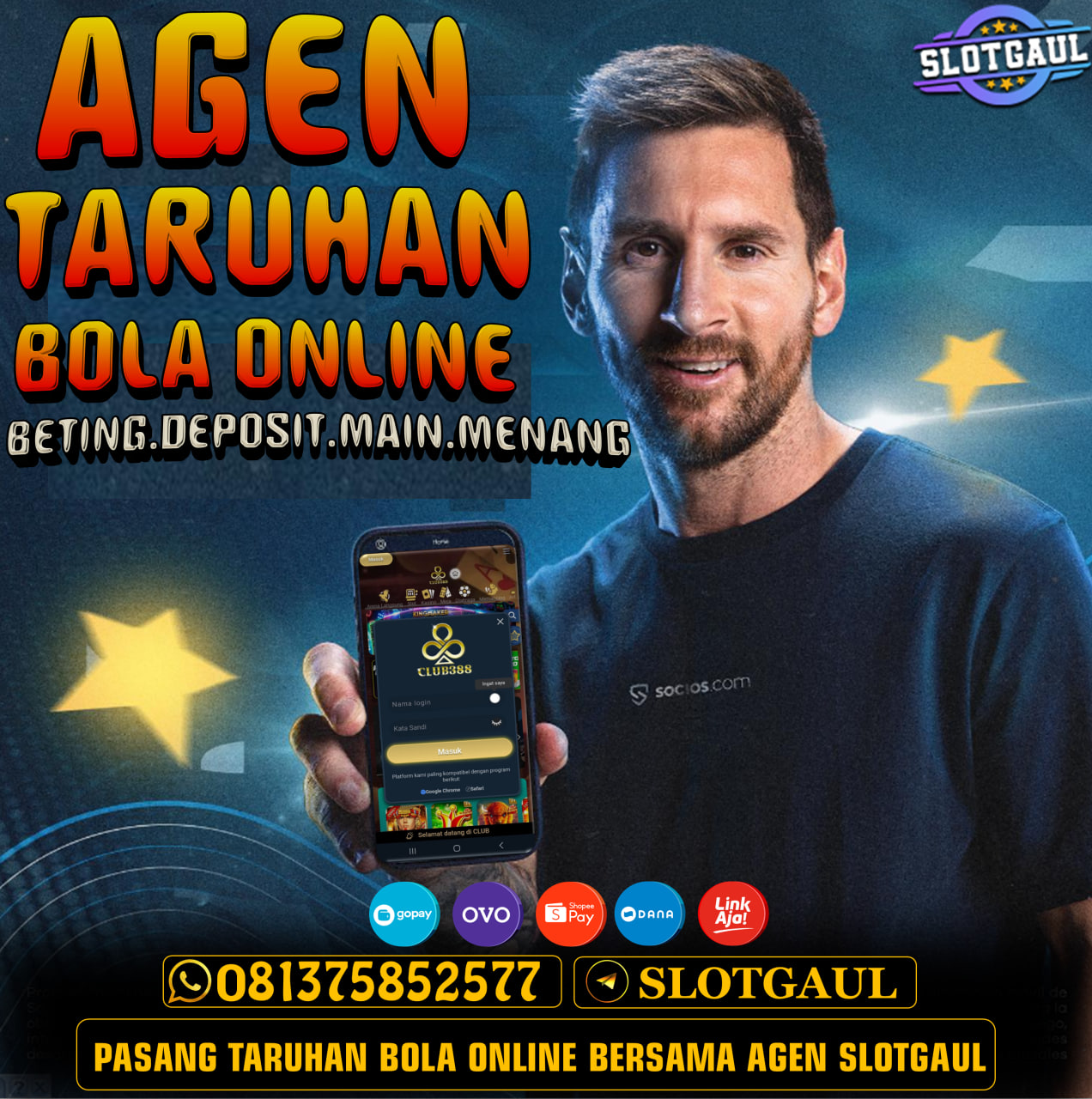 pasang taruhan modal receh raih kemenangan berkali-kali lipat di taruhan bola online slotgaul ⚽️🤑 🔥🔥🔥
#slotgame #lagaayam #agentogel #togelonline #agenterpercaya #daftarcasino #livecasino #judiayam #ayamtarungmedan #bolamania #angkajitu #betting #bolabetting #agenbola #nomorjitu #gameslot #gameonline #jawdalbola #ligaspain #TaruhanBolaLive #bolaviral #ligainggris #ligachampions KALO KAMU MAU CARI CUAN HANYA DI SLOTGAUL SOLUSINYA!!!