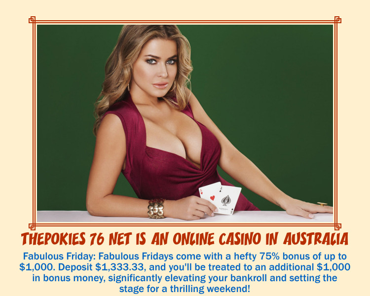 ThePokies76Net: Leading the Way in Australian Online Casino Gaming!
