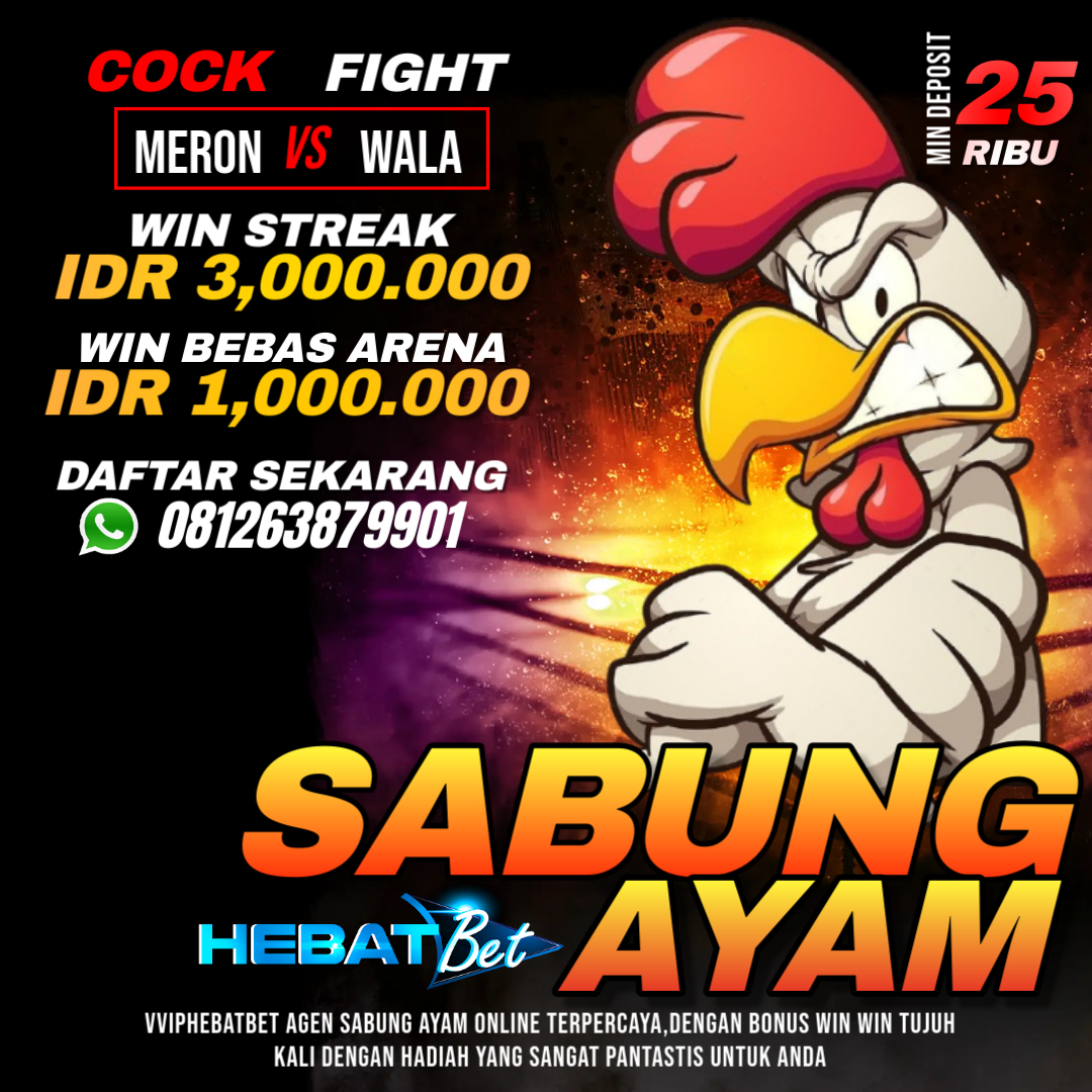 IP HEBATBET ADALAH SALAH SATUH AGEN BETTINGAN TERPERCAYA situs hebatbet terkenal dengan bonus sabung ayam yang paling tinggi, dengan pelayanan paling nyaman deposit yang cepat dan tepat UNTUK INFO LEBIH LANJUT HUBUNGIN NO YANG TERSEDIA DI BAWAH INI :) WA : +62 812-6387-9901 LINK : https://agenhebatbet.online/