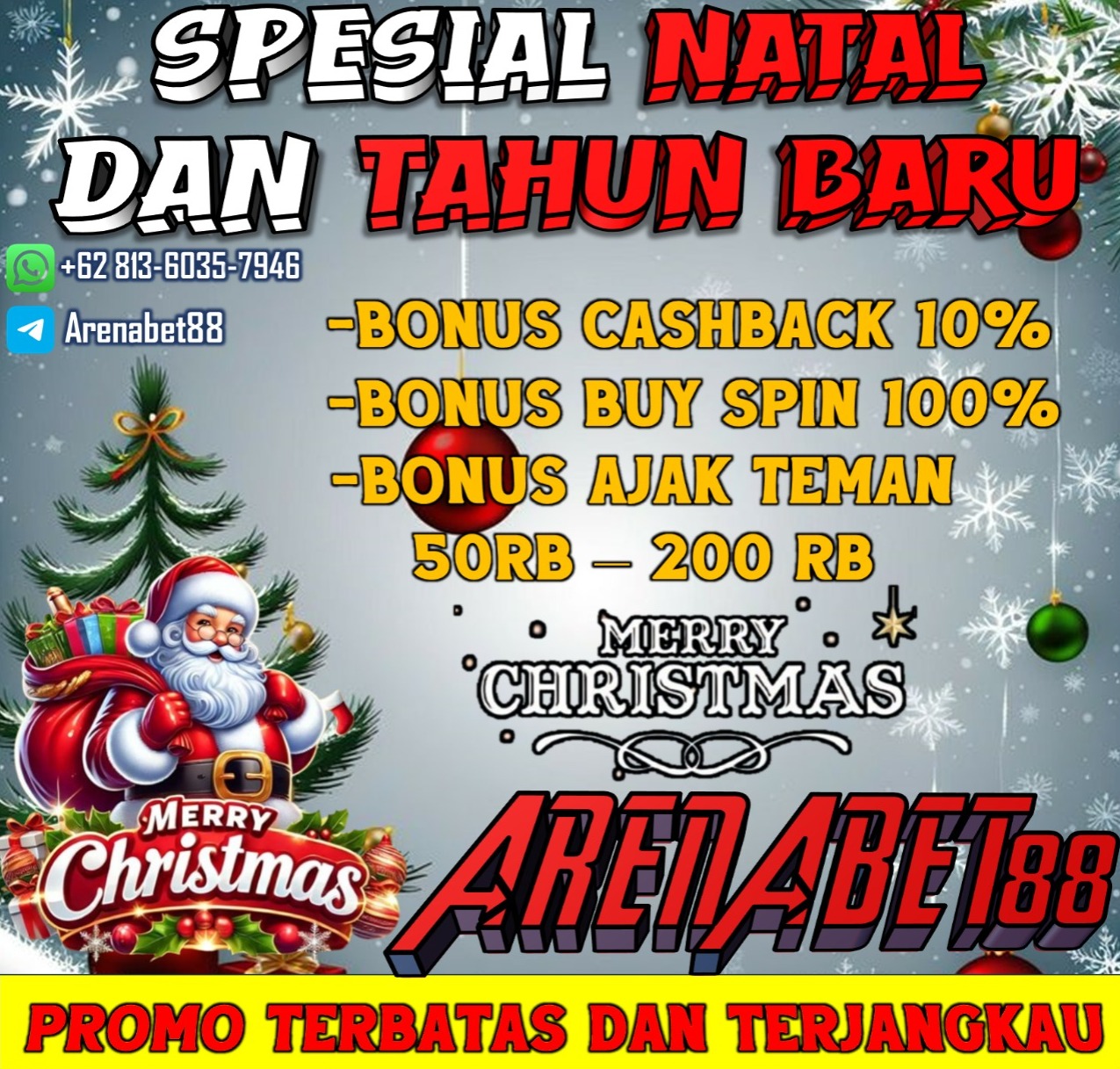 Sabung Ayam Online🐓🐓 terpercaya ada di ARENABET88.
Bonus 100% , dengan pelayanan terbaik dan ramah.🙏🙏
buruan DAFTAR di ARENABET88 melalui kontak di bawah ini👇👇
WA : 0822 2020 2036📲📲☎️☎️
TELEGRAM : Agenarenabet88