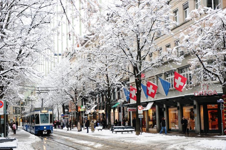 Zurich in Winter